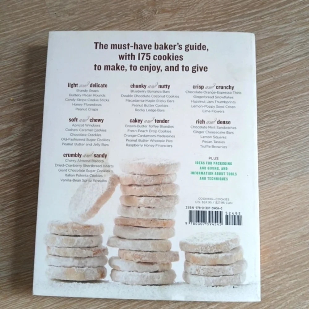 MARTHA STEWART'S COOKIES Cookbook First Edition, Tenth Printing Softcover Fine
